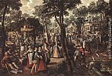 Joachim Beuckelaer Village Feast painting